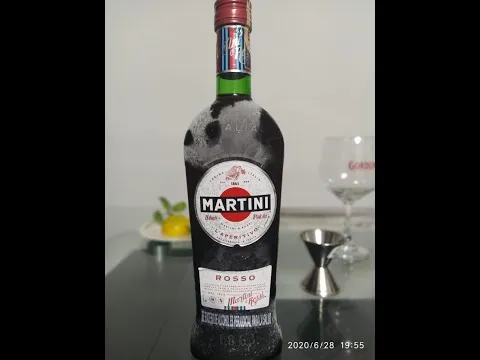 Martini rosso como servir